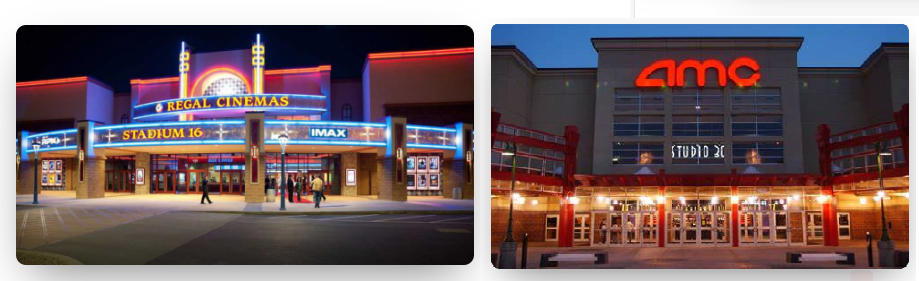 Offers and coupons for movie tickets at Regal Premier and AMC Theatres